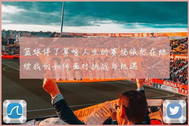 篮球停了算啥人生的赛场依然在继续我们如何面对挑战与机遇